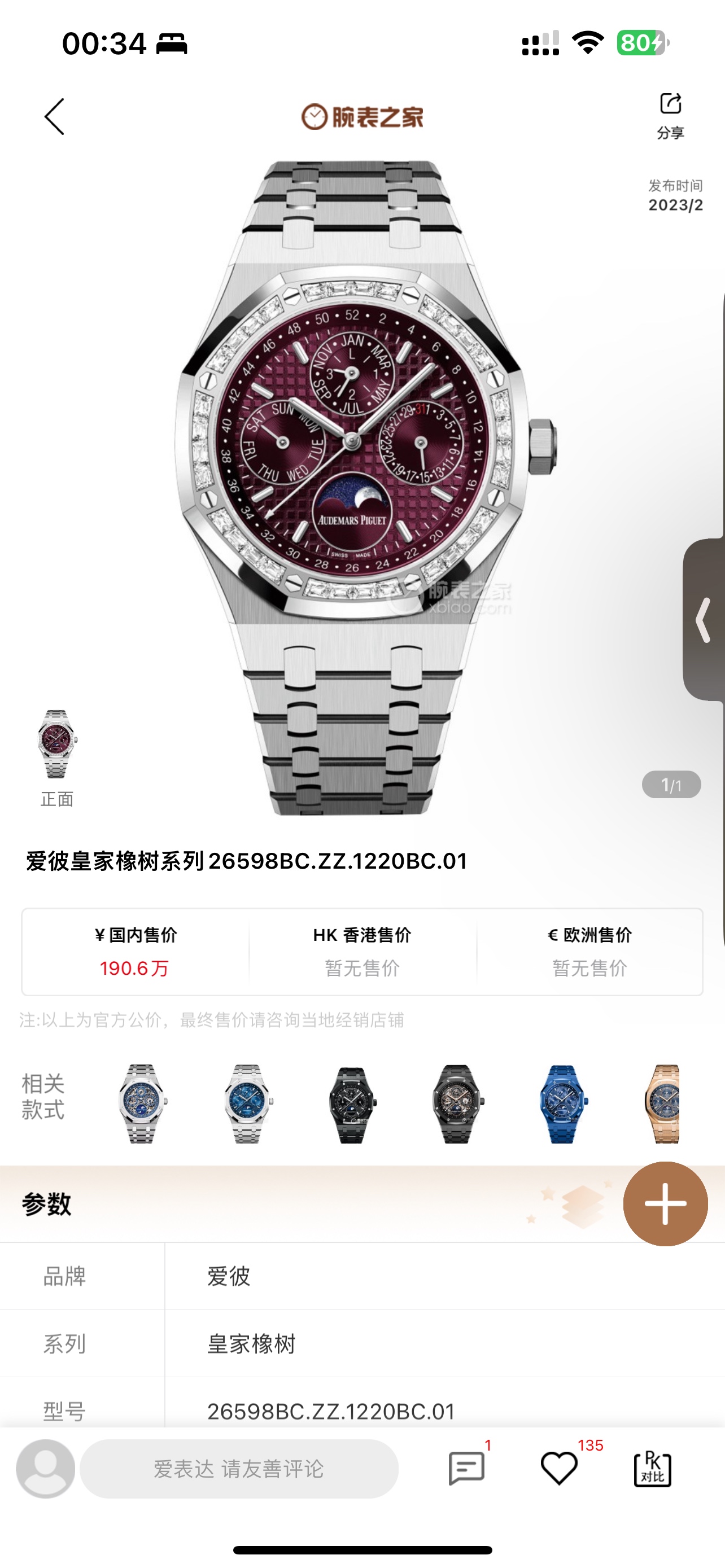 Audemars Piguet watch